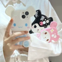 cartoon 3d hello kitty kuromi my melody cinnamoroll phone case for iphone 11 12 13 pro max x xs xr shockproof transparent cover