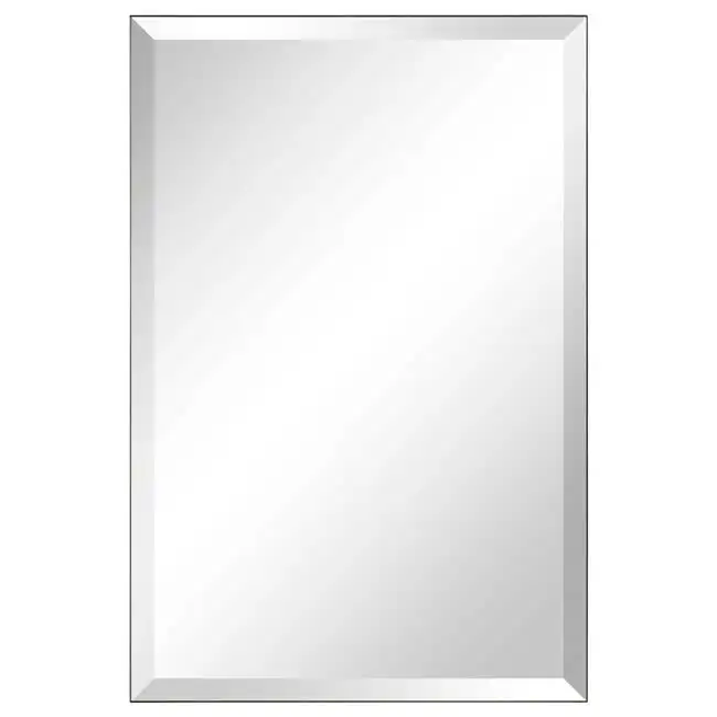 

Direct Frameless Beveled Prism Wall Mirror, 20" x 30", Ready to Hang