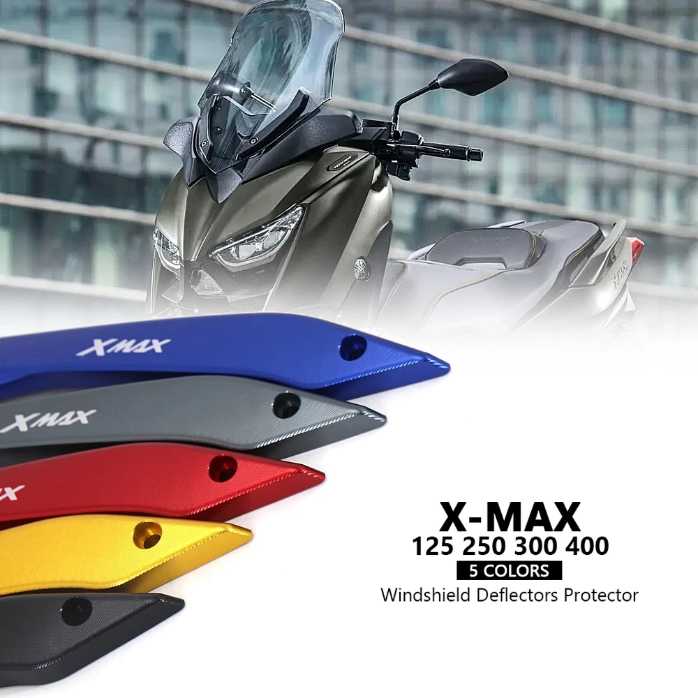 

2017 - 2021 мотоциклетные лобовые ветровые панели с ЧПУ, кронштейн, балки, стент, адаптация для Yamaha XMAX125 XMAX250 XMAX300 XMAX400 X-MAX 400
