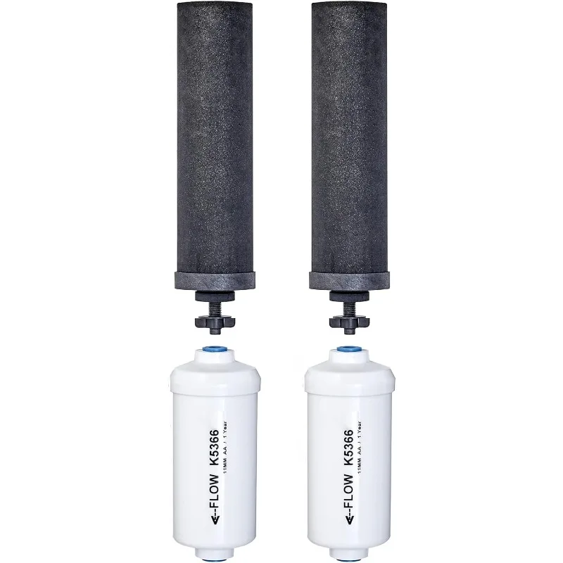 Набор из 2 элементов Berkey Authentic Black (BB9-2) и фторида PF-2 уменьшающих элемента Arsenic —