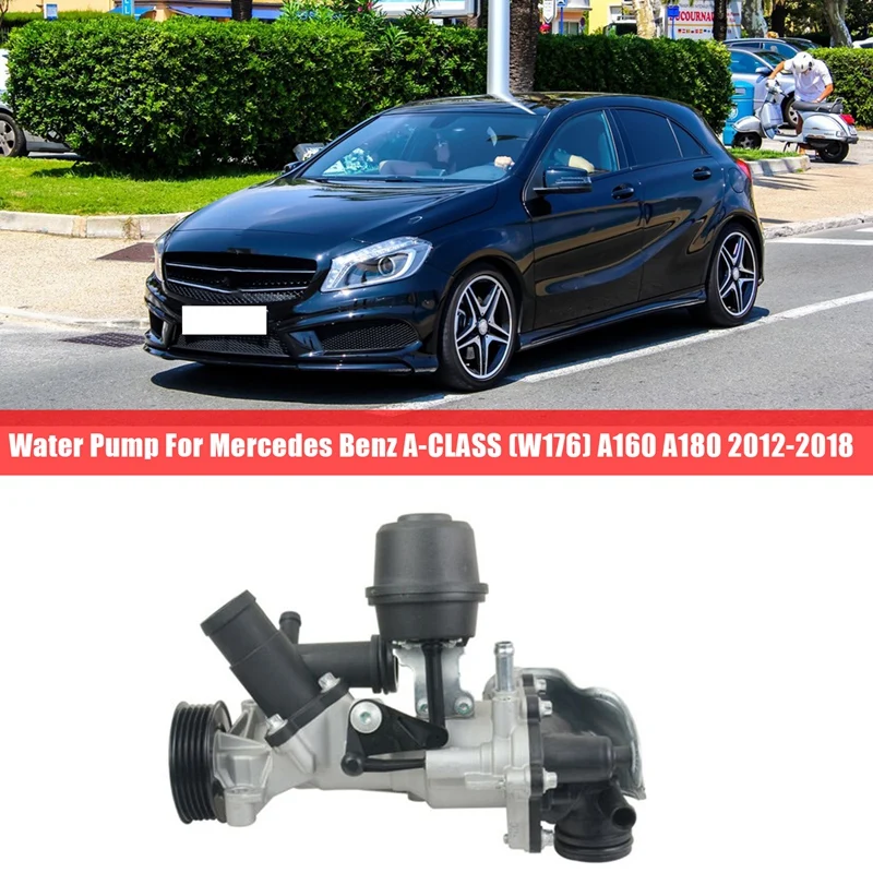 

1 шт. автомобильный водяной насос 2702000800 2702000000, замена для Mercedes Benz A-CLASS (W176) A160 A180 2012-2018