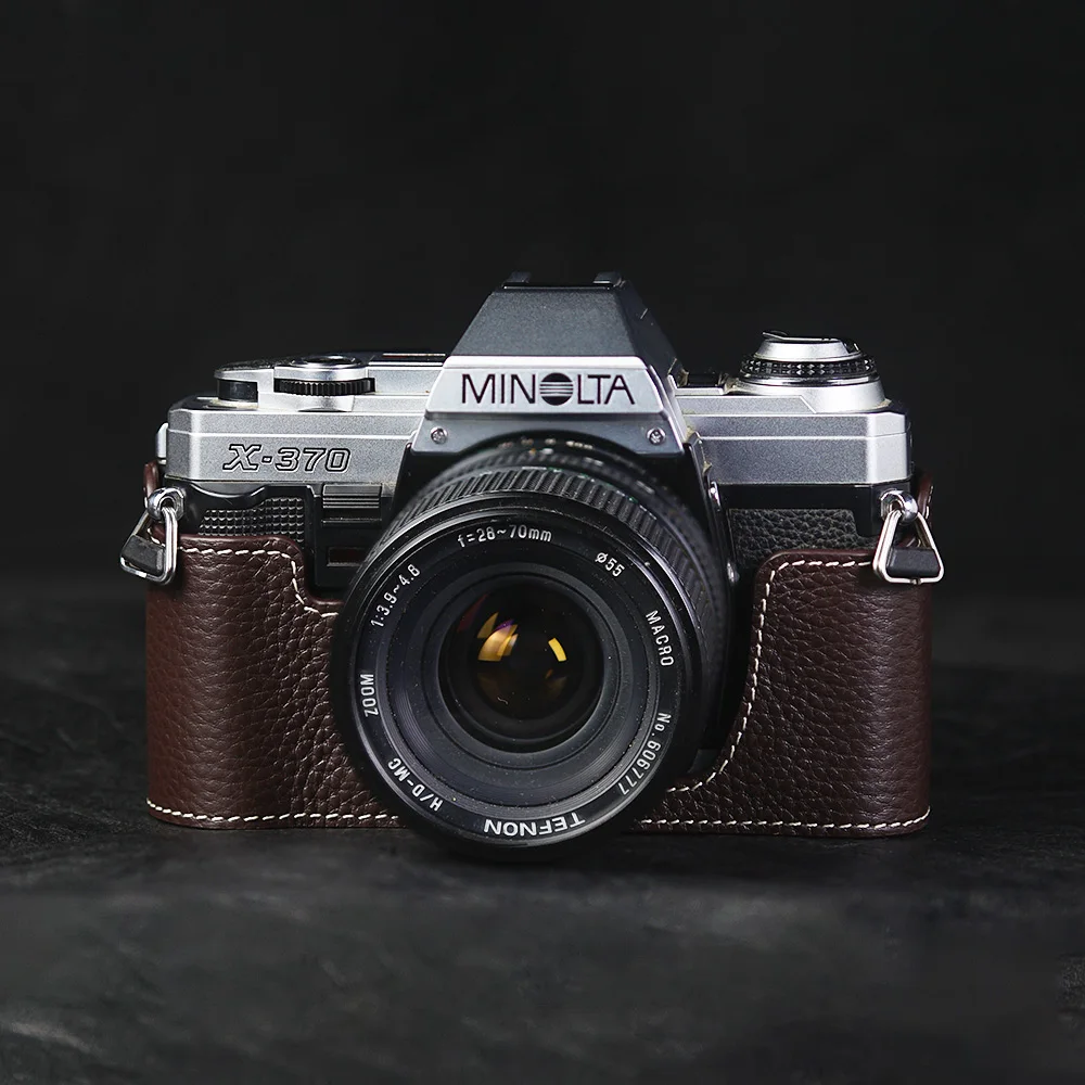 Кожаный чехол для Minolta X370