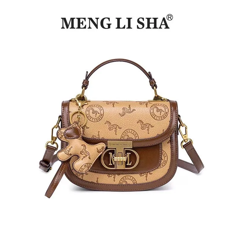 

Женская сумка на одно плечо, с контрастной пряжкой