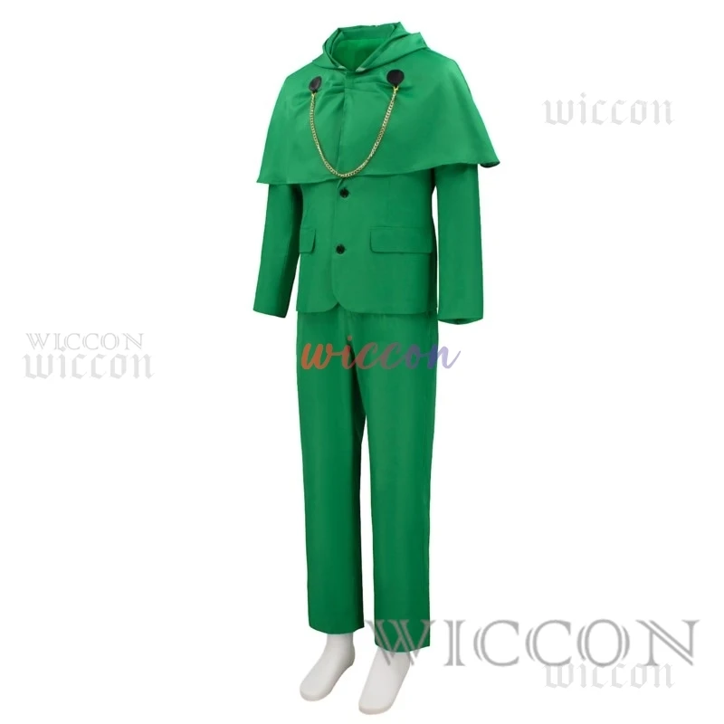 Movie Doctor Doom Cosplay Costume Mask Adult Unisex Green Uniform Coat Pants Suit Halloween Outfit Party