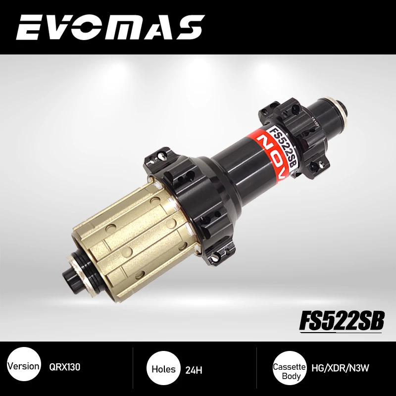 V тормоз для дорожного велосипеда 24H задняя фрижевая FS522SB qrx130 мм прямой тянущийся