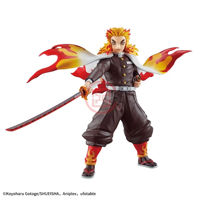 Фото Оригинальная сборная модель-фигурка Bandai Demon Slayer: Kimetsu No Yaiba Кёджуро Ренгоку, аниме-фигурка, коллекционный сувенир, подарок на праздник №2