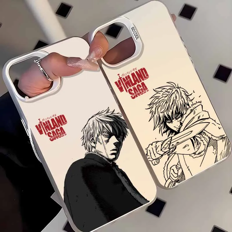 Фото Чехол для телефона Vinland Saga Thorfinn Karlsefni для iPhone 17, 16e, 16, 15, 14, 13, 12, 11 mini, Pro, Max, X, XR, XSMAX, 8, 7, Air, Plus, противоударный №4
