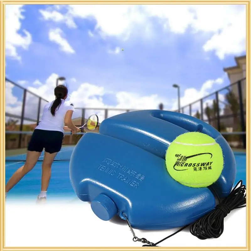

Тренировочный мяч для повышения навыков, Прочный инструмент для тенниса, универсальный инструмент для тенниса, обязательный Профессиональный Регулируемый тренажер для тенниса