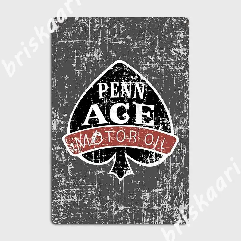 

Ace Oil винтажный металлический знак таблички клубный бар кинотеатр гостиная дизайн оловянный знак плакат