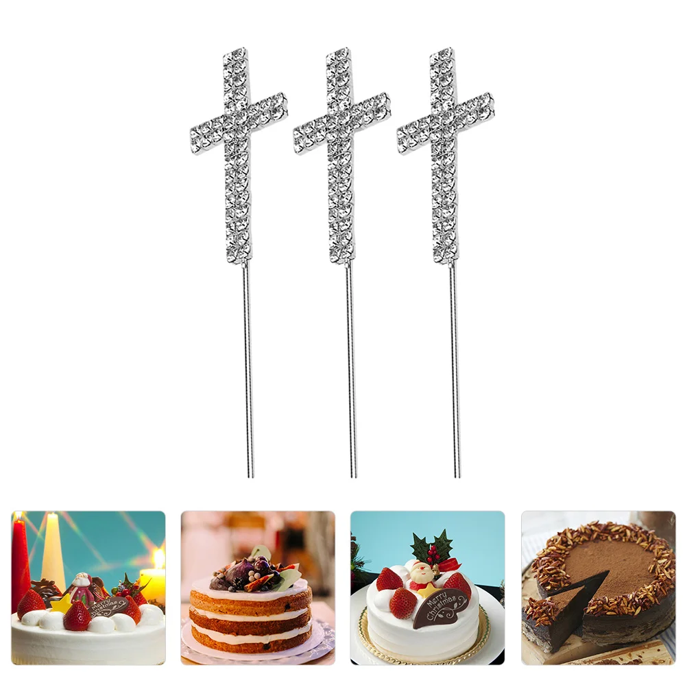 

3 шт. стразы, украшения для торта на свадьбу, день рождения, Baby Shower