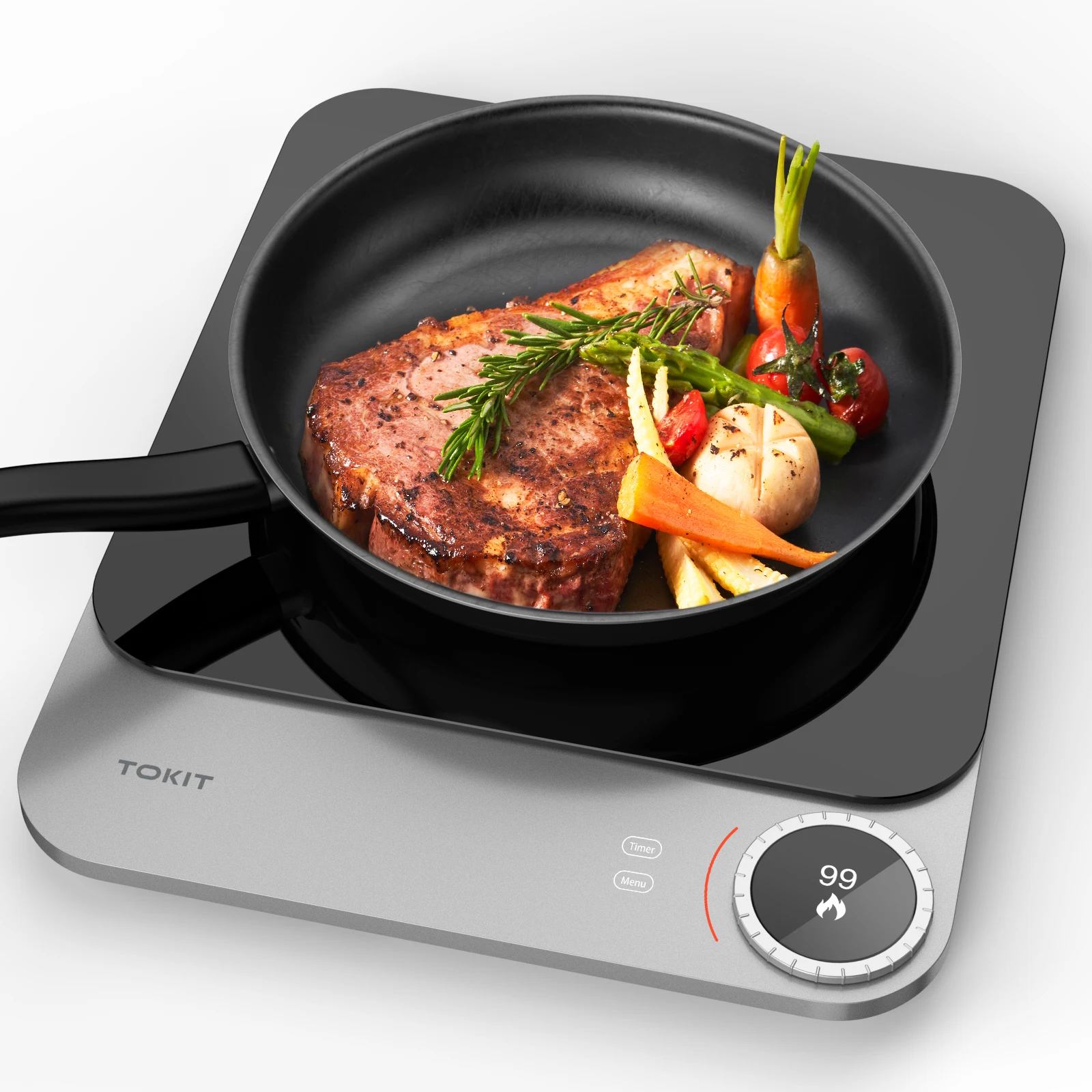 

Official 2100W Portable Smart Electric super Slim 20mm mini Mijia APP TOKIT RAZOR COOKTOP household/outdoor hotpot use