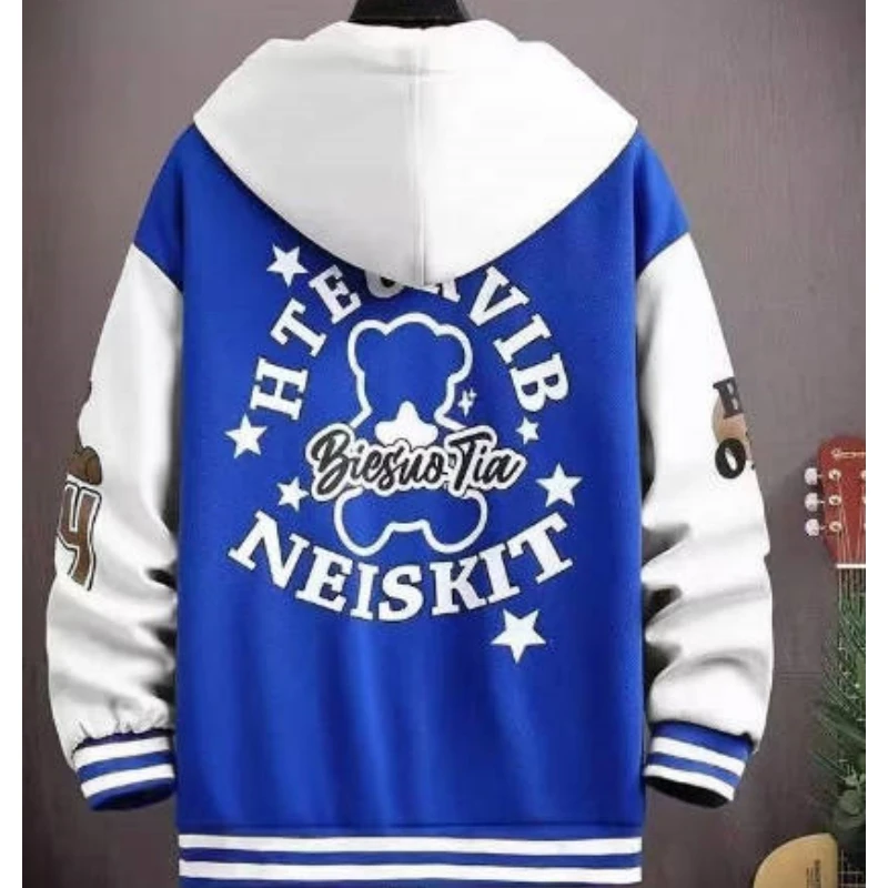 Мужская и женская бейсбольная куртка молодежная форма весна-осень хип-хоп пальто