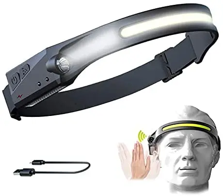 

Светодиодный налобный фонарь ZK20, лм, с аккумулятором на USB