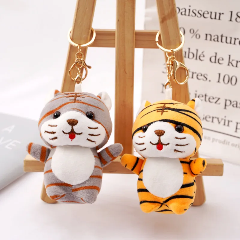 

Year of The Tiger Little Tiger Pendant Plush Toy Bag Pendant Key Chain Doll Doll My Melody Kawaii Plush