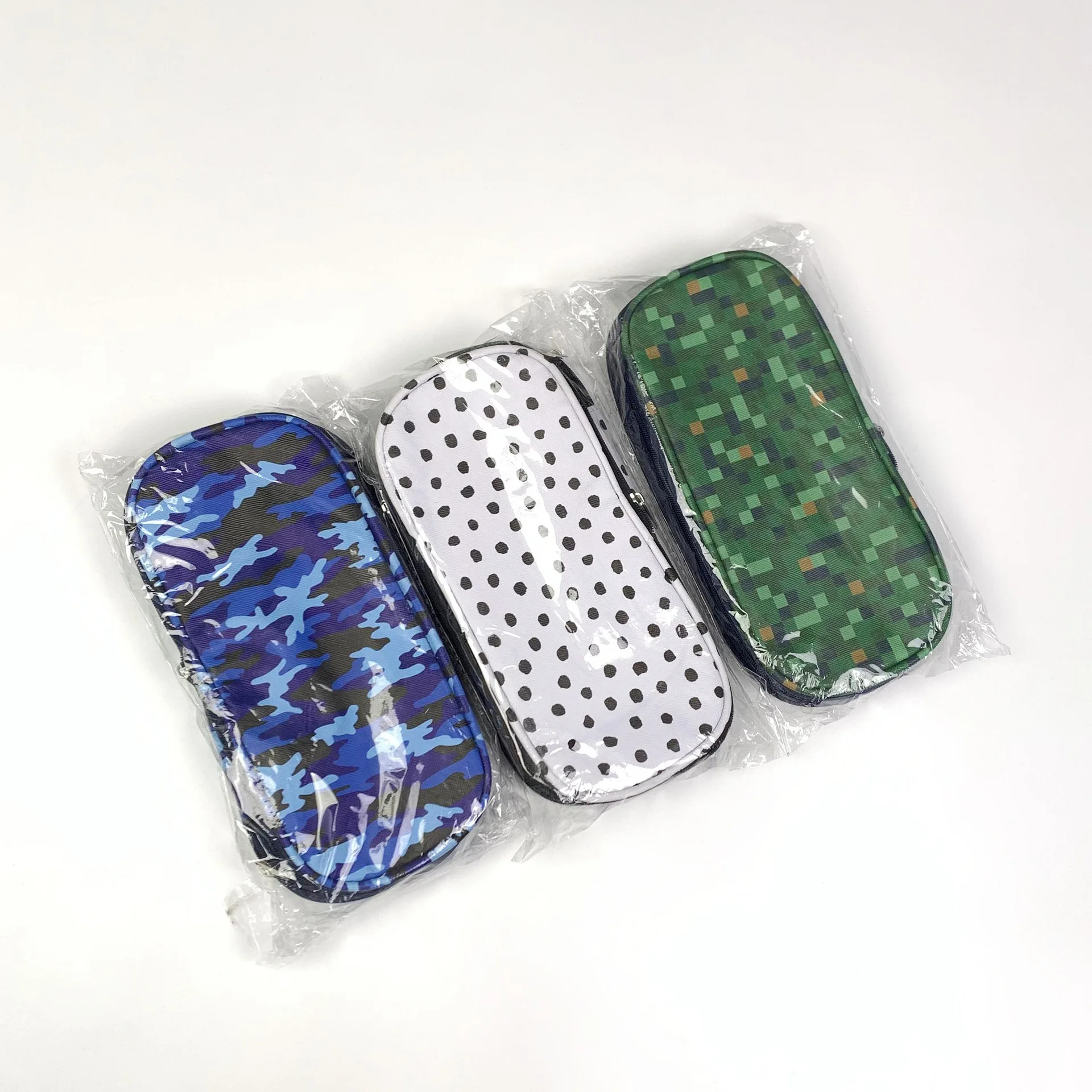 Большой Вместительный стилус классический Камуфляжный/точечный/мозаичный чехол