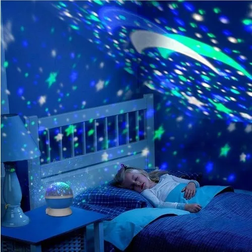 

Star Master colorful starry sky projection night light with night light