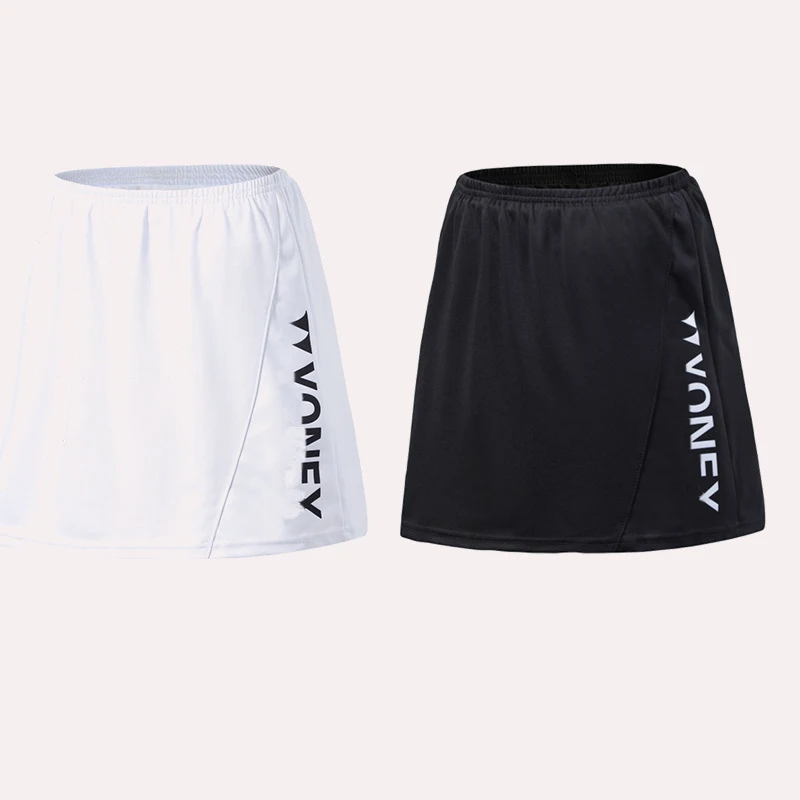 

요넥스 배드민턴 Tennis Dress Female Sleeveless Black Sport Dress Training Running Fitness Short Dress Female Golf Badminton 배드민턴 운동복