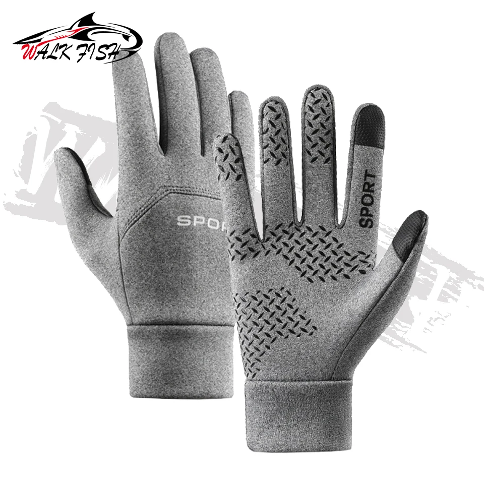 Эластичные Нескользящие Перчатки Для Рыбалки WALK FISH