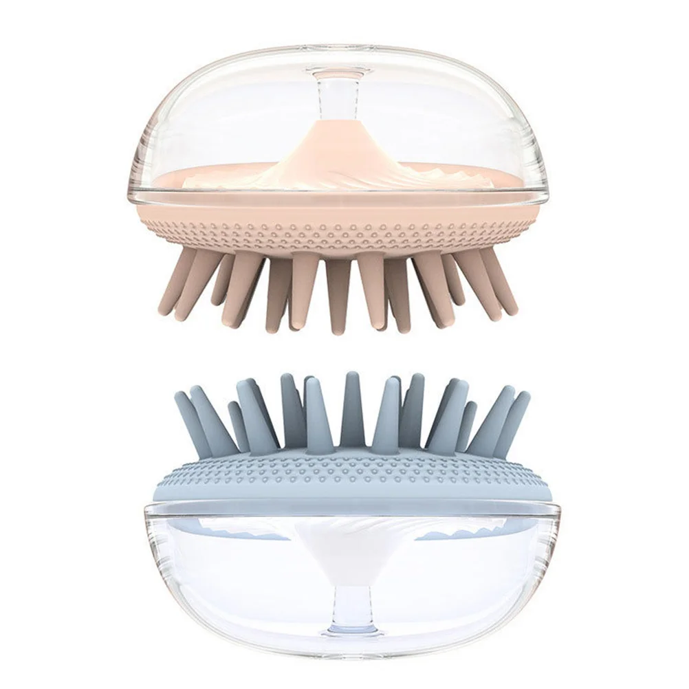 

2pcs Scalp Massaging Brushes Hair Washing Brushes Practical Hair Grooming Tools
