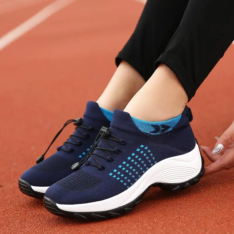 

high platform thick bottom Woman sport sneakers sports shoes woman 2022 running shoes women 2022 husband quality cheapest low
