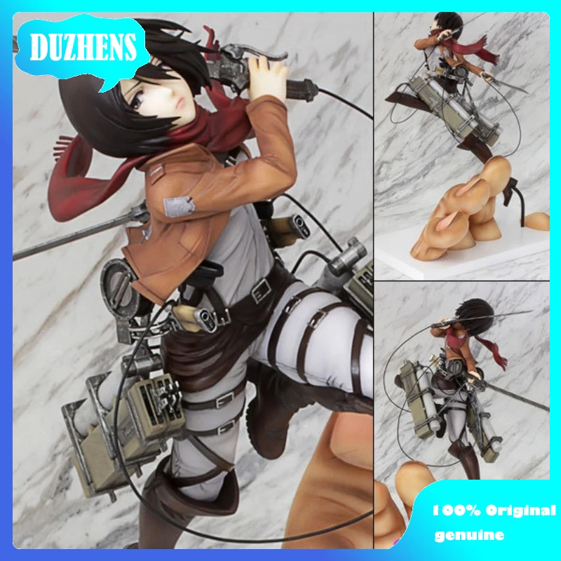 

100% Original:Anime Attack On Titan Mikasa Ackerman 1/7 PVC Action Figure Anime Figure Model Toys Figure Collection Doll Gift