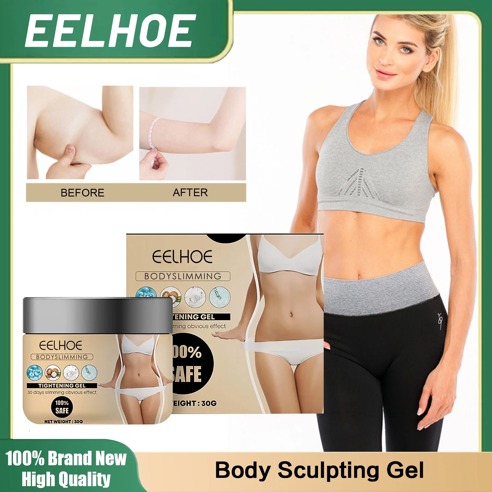 

Body Sculpting Gel Abdomen Fat Reduction Lifting Firming Prevent Sagging Skin Anti Cellulite Promote Fat Burning Weight Loss Gel