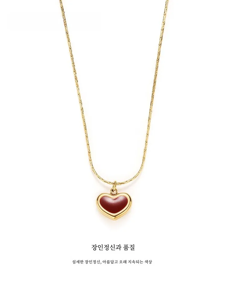 Ожерелье Carlo Meihong Love женское французское ожерелье в стиле ретро универсальное на