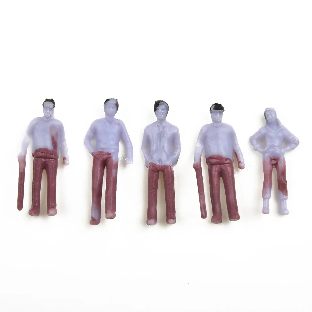 20/100 шт. пластиковые модели поездов