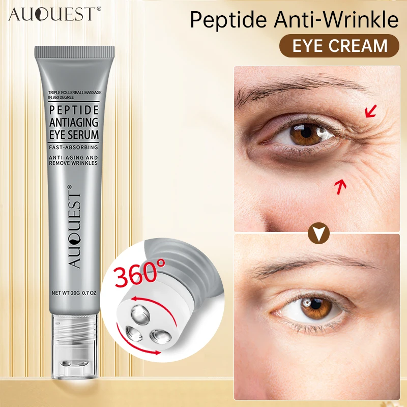 

Peptide Anti Wrinkle Eye Cream Anti Dark Circle Eye Bags Puffiness Lifting Firming Skin Care Eye Anti Aging Massage Products