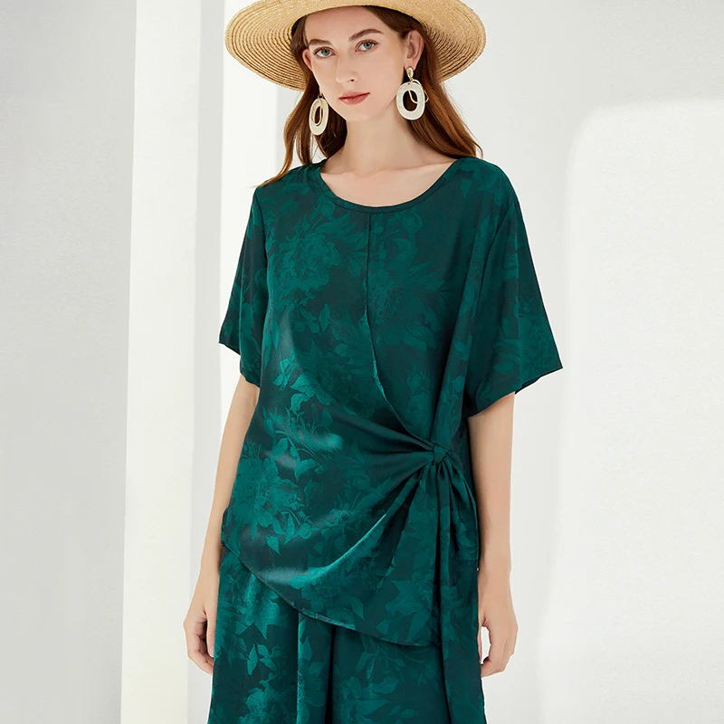 

Новинка лета, модное женское платье в иностранном стиле, облегающий комплект из двух предметов большого размера, брюки с широкими штанинами...