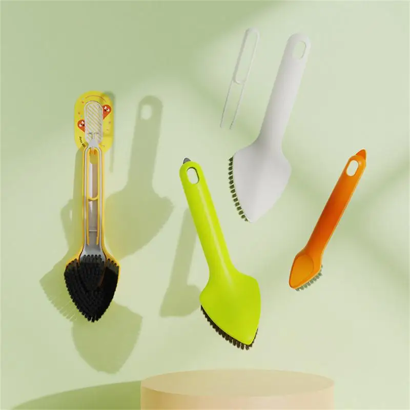 

Floor Gap Cleaning Brush Ease Of Use A Rush Is Net Hanging Storage Comfortable Grip Flexible Bristles Bathroom Cleaning Brush