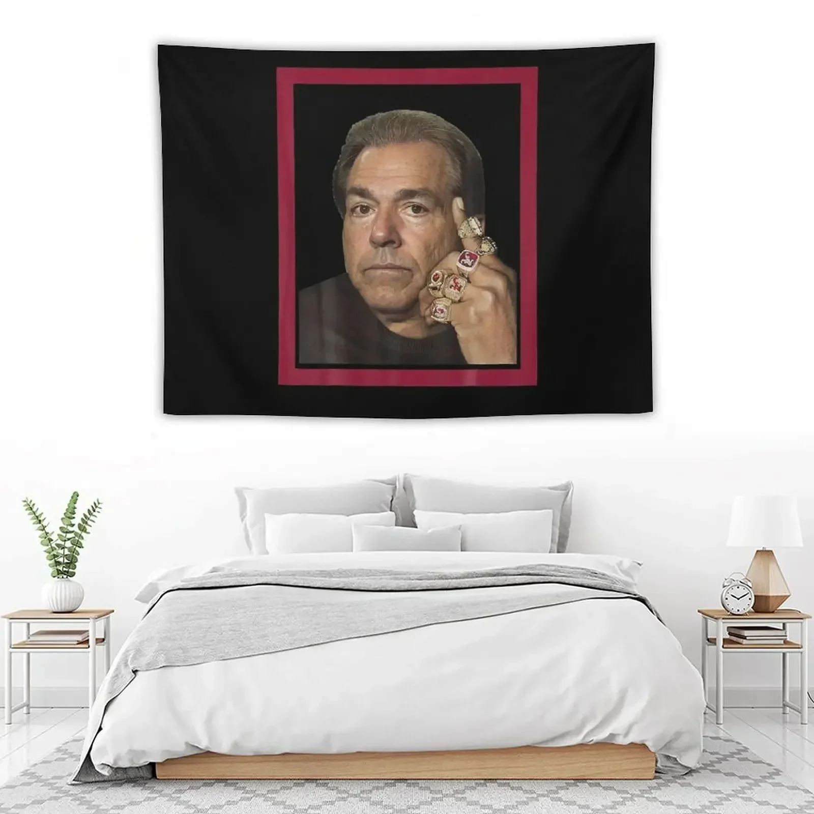 Настенный Гобелен NICK SABAN COLLEGEE Декор для дома и комфортного декора