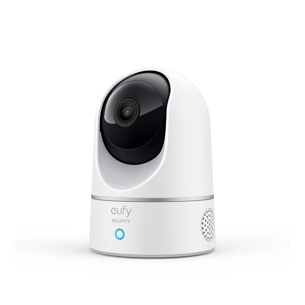 

2022 Eufy Security 2K Indoor Cam Pan & Tilt, Plug-in Security Indoor Camera with Wi-Fi, Human & Pet AI, Voice Assistant