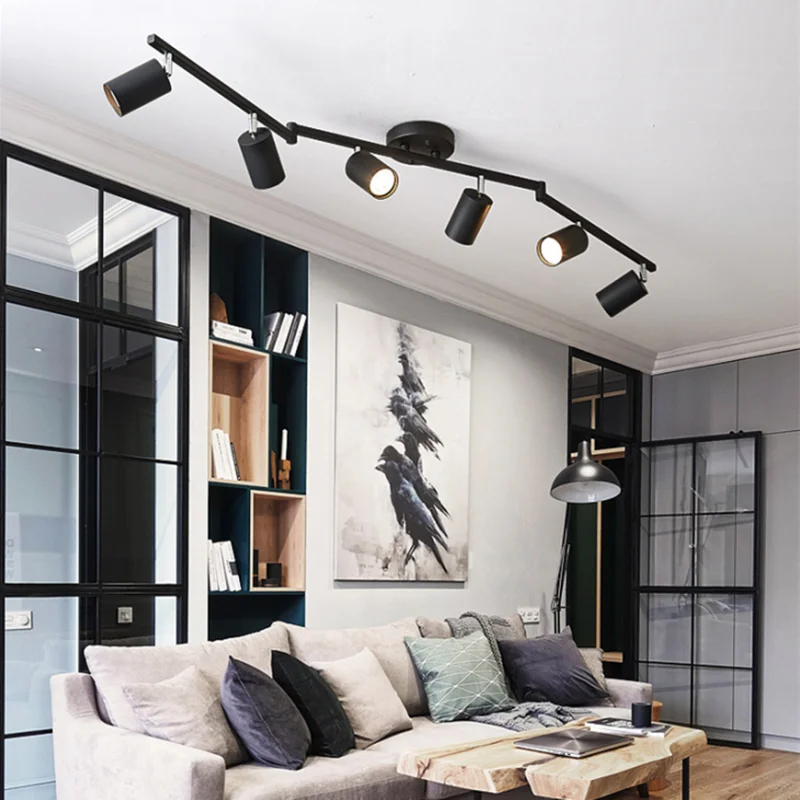 

Modern Led Ceiling Lamp Lighting Angle adjustable Spotlights GU10 Spot Lights for Store Shop Showroom lighting 110v 220v