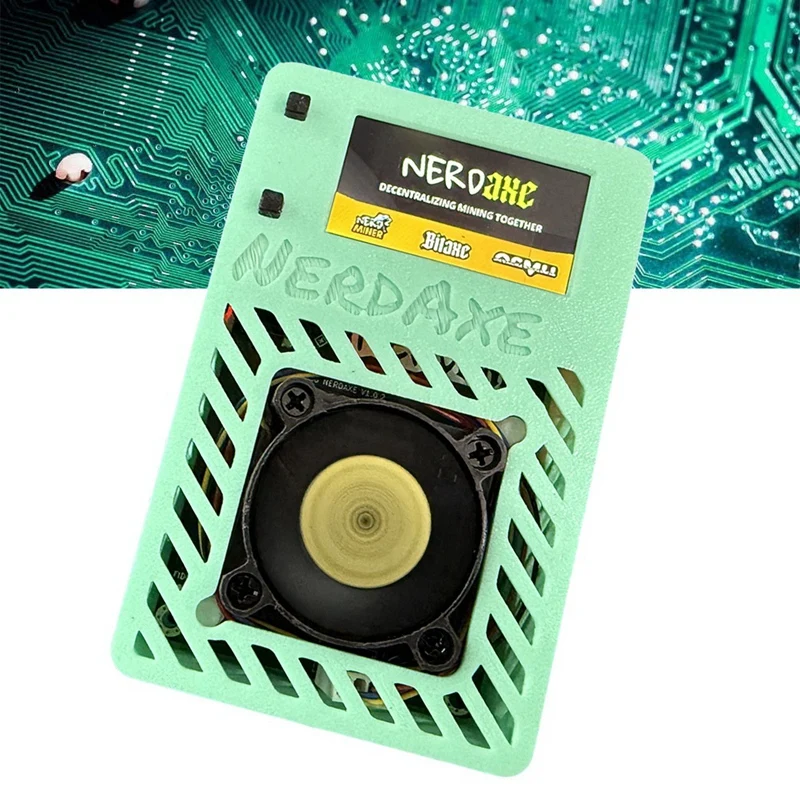 Nerdaxe Miner Nerdminer S19XP BM1366 500Gh/S ASIC Bitcoin Micro-Miner Лотерейный майнер с дисплеем BR PLUG