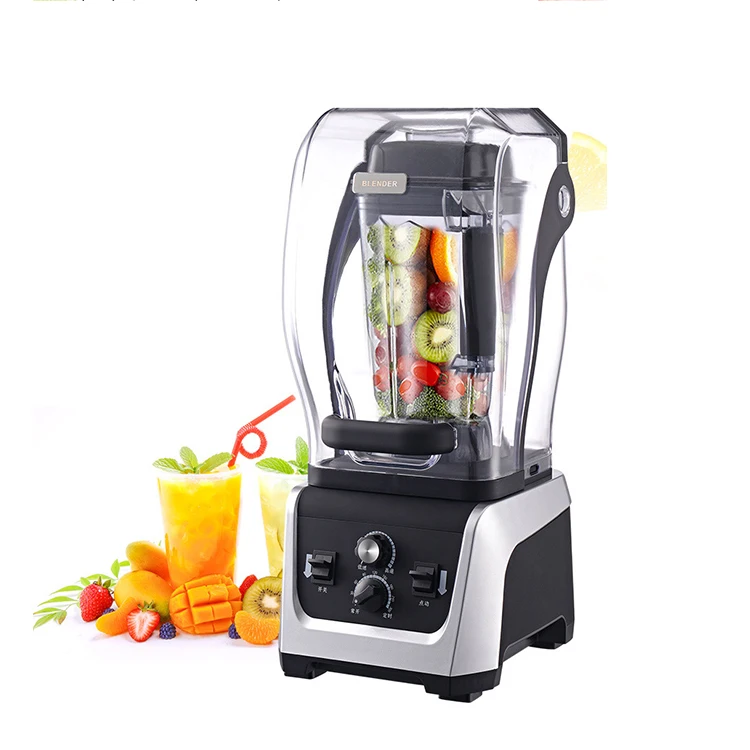 

2300W Heavy Duty Commercial Food Grade Timer Blender Mixer Juicer Fruit Ice Smoothies Food Processor