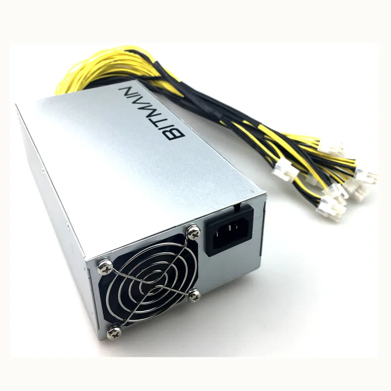 New Bitmain APW3++ 1600W Power Supply For Antminer S9 S9k L3+ L3++ T9+ E3 Z9 Mini DR3 Innosilicon A9 A10 Ebit E9 Avalon 841 851