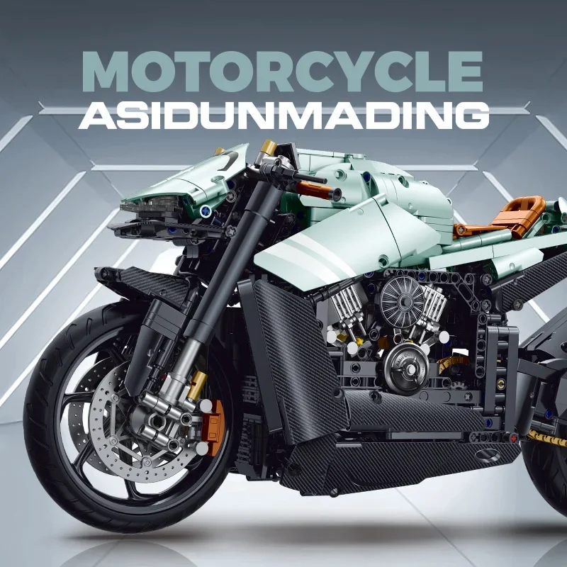 Конструктор гоночный мотоцикл Детский 1:5