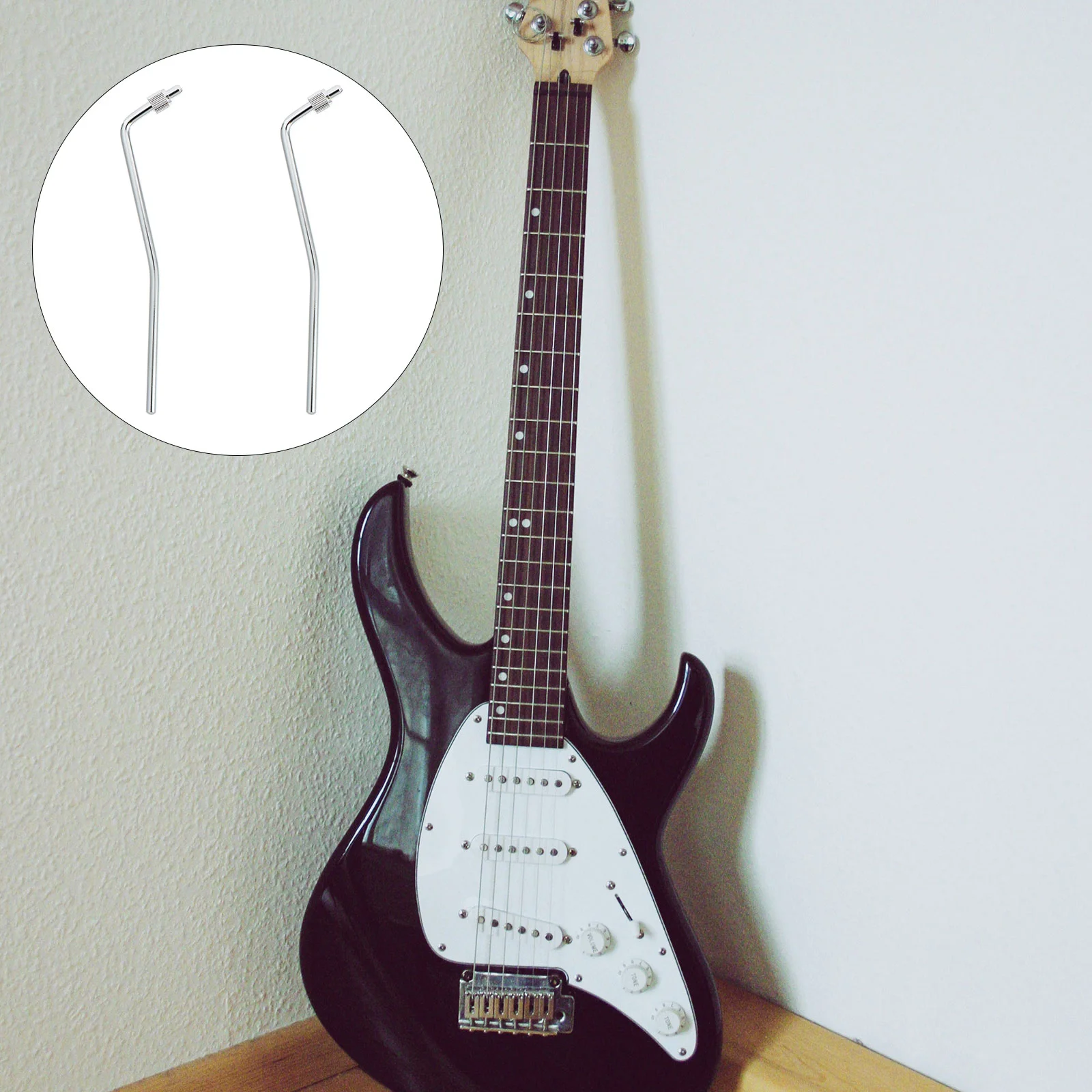 

2 шт. двойная Φ 9 мм Резьбовая гайка электрическая гитара Whammy Bar рычаг