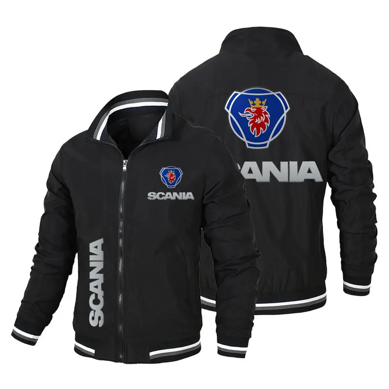 Новинка весна-осень 2024 Мужская мотоциклетная куртка модная повседневная мужская