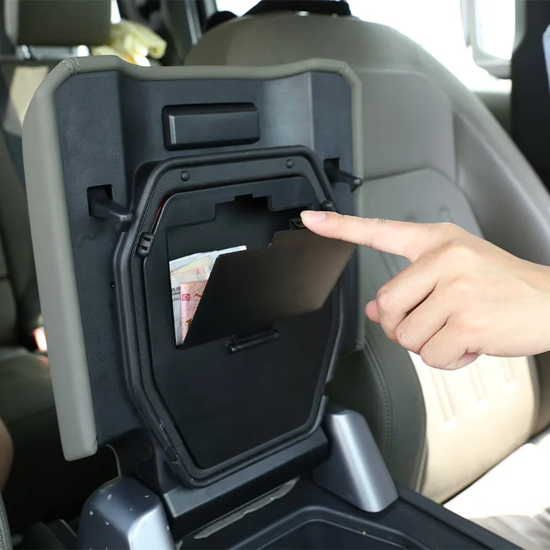 

For Land Rover Defender 110 2020-23 ABS Car Central Control Armrest Box Hidden Storage Box Privacy Storage Box Car Accessories