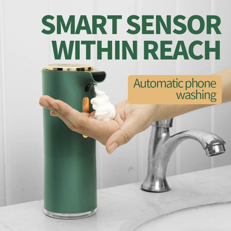 

300ML/250ml Automatic Foam Soap Dispenser Touchless IR Infrared Sensor Dispensador Bathroom Smart Washing Hand Machine