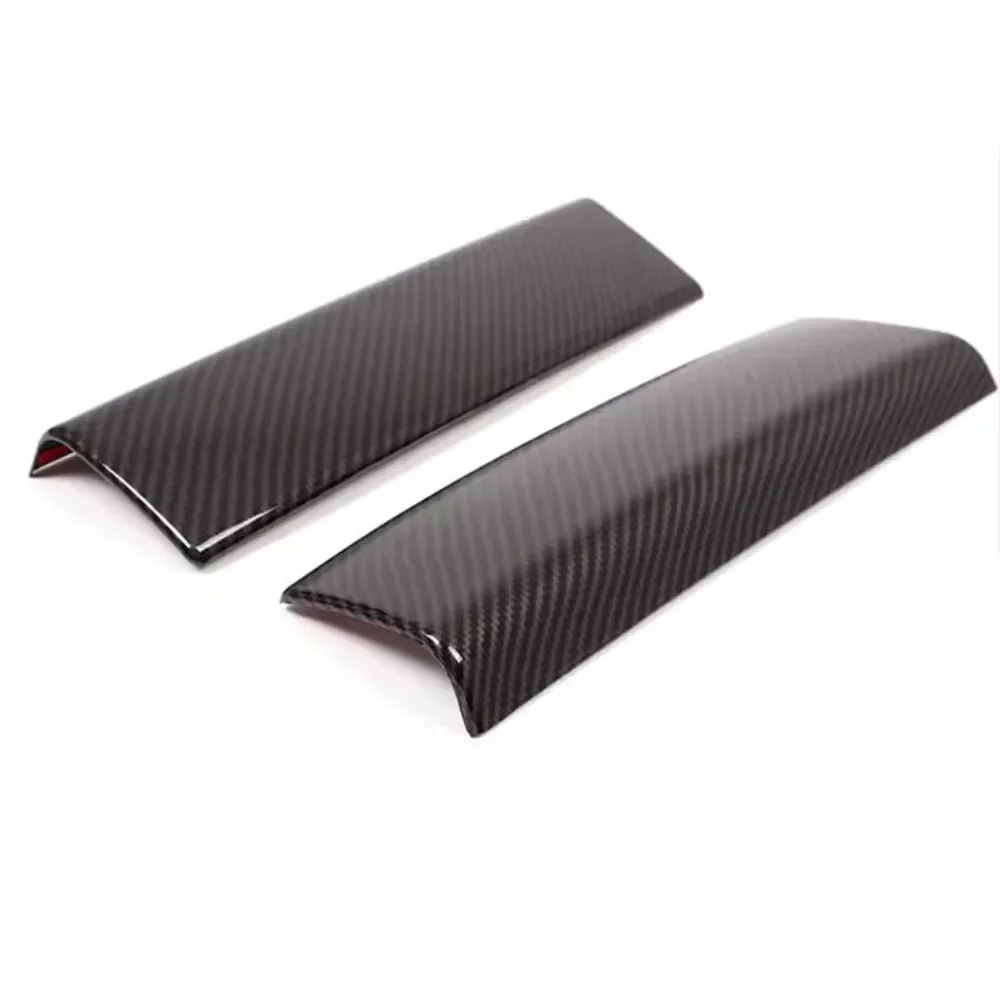 Фото ABS Carbon Автомобильный центральный подлокотник для хранения, панель, накладка для Mercedes Benz A B Class CLA GLA GLB W177 W247 C118 H247 2019-24 №2