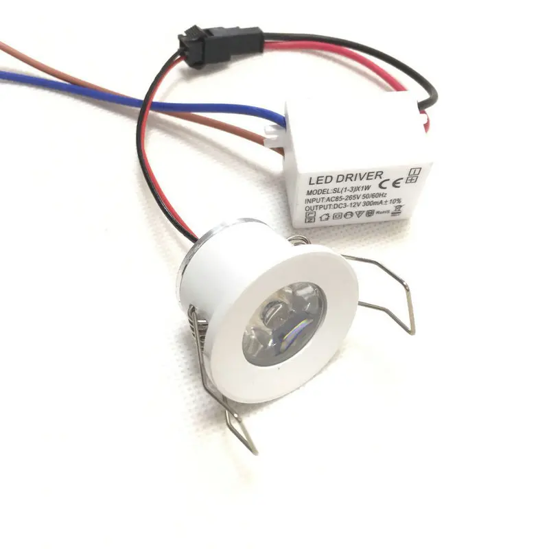 

mini spot mini led spot Wholesale Wholesale Kitchen Lamp Selling 1pièces Armoire Lumière Coupe Taille 28mm 45 Degrés Angle De Fa