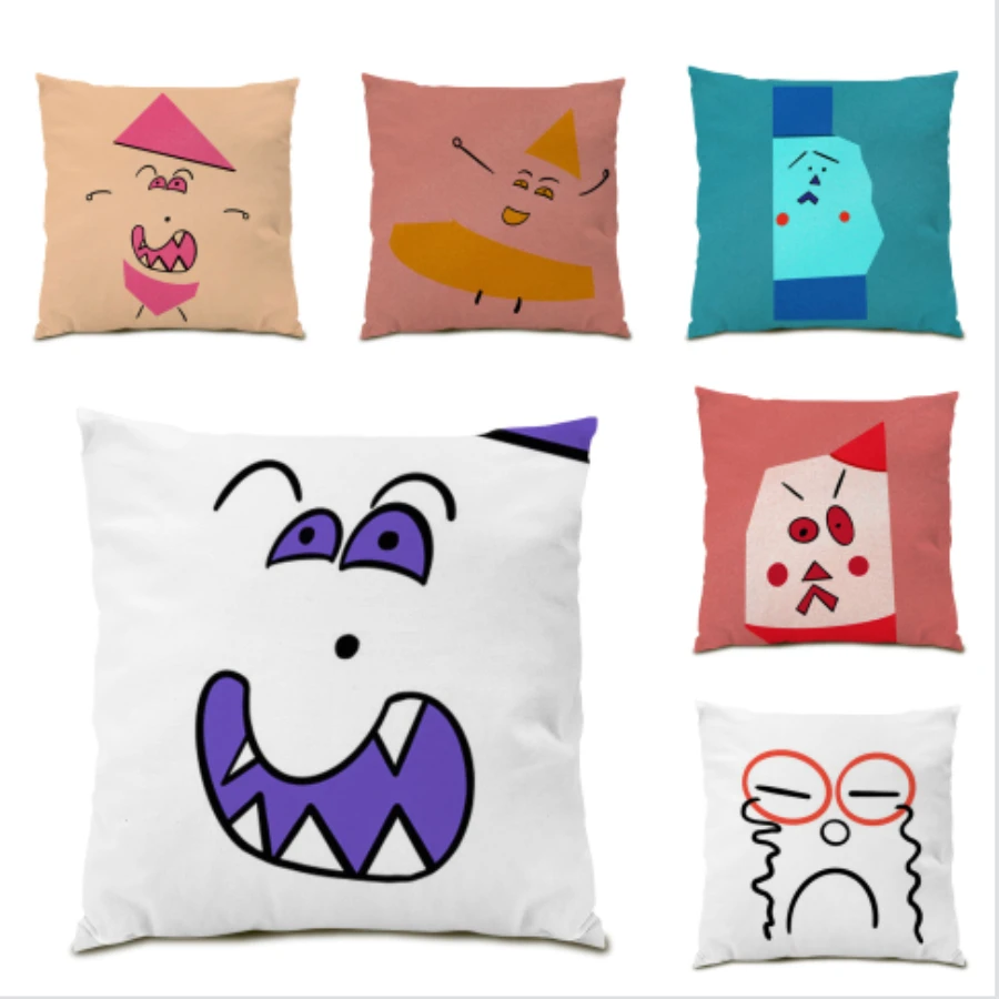 

Polyester Linen Decorative Cushion Cover Luxury Velvet Fabric Decoration Home Decor Pillowcase Pillow Cases Nordic Covers E0051