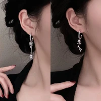 personality irregular asymmetric earrings womens fashion silver drop earrings party jewelry 2022 trend womens stud earrings
