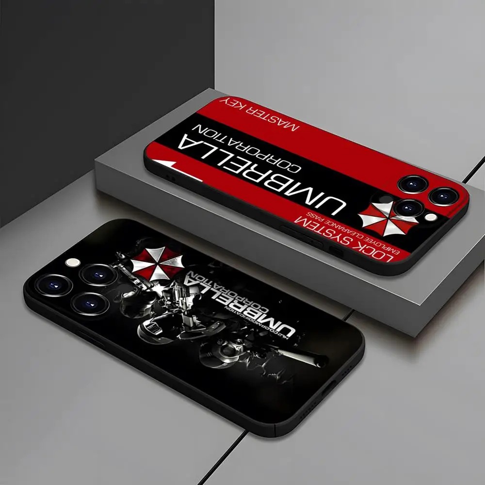 Чехол для телефона Biohazard Umbrella Corps IPhone 15 16 13 Pro Max 14 12 11 Xr X 8 7 6 Plus роскошная задняя