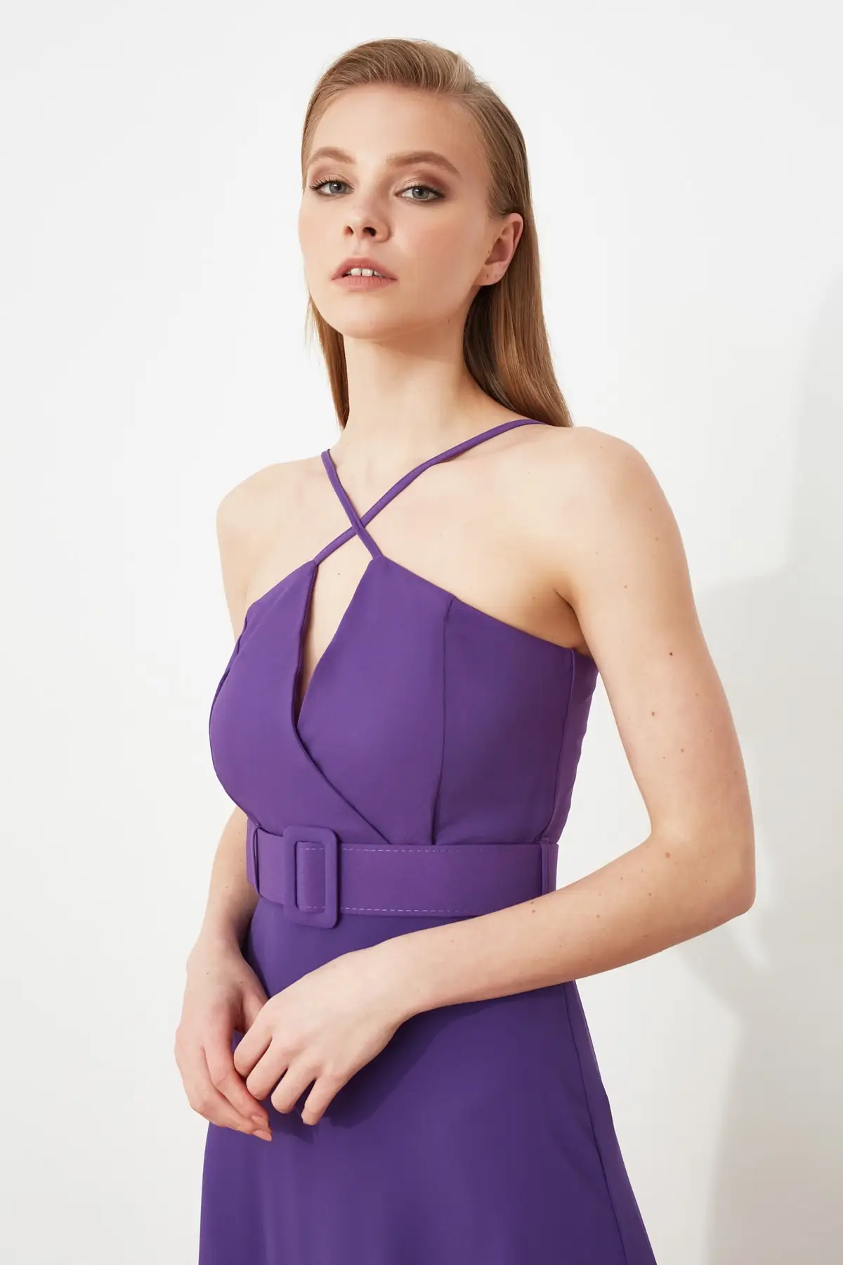 Trendyol Strap Evening Dress & Prom Gown TPRSS20AE0276 | Свадьбы и торжества