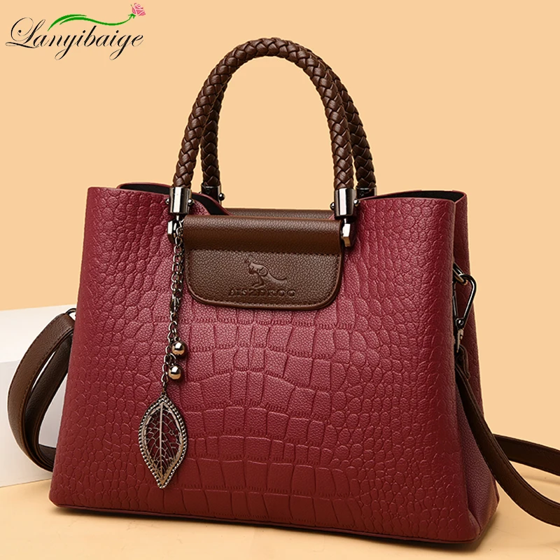 

Сумка на плечо женская из мягкой кожи, дизайнерская, 2021