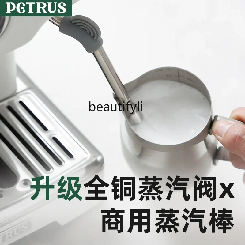 Кофемашина для эспрессо небольшая бытовая полностью полуавтоматическая